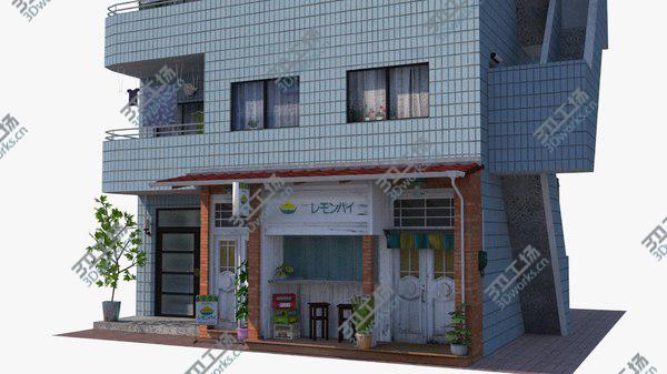 images/goods_img/20210312/Japan Blue- Building 3D model/4.jpg